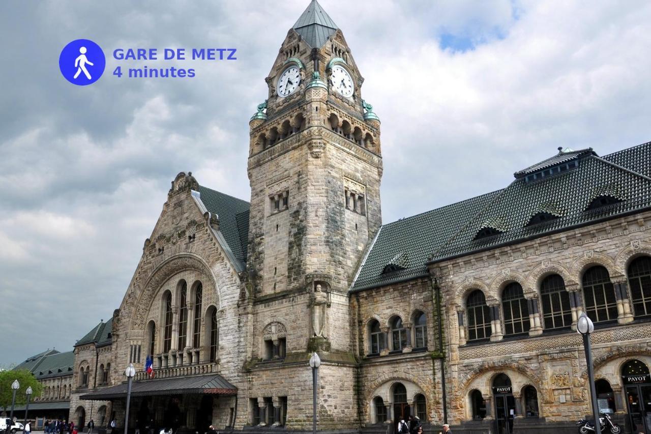 Apartmán Belchamps Metz Gare Pompidou Exteriér fotografie